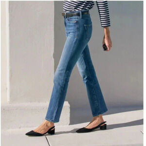 AYR The Pop in Laid Back Straight Leg Ankle Jeans Size 34 Inseam 25